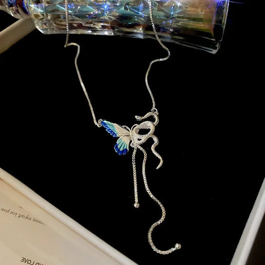 Korean Butterfly Necklace