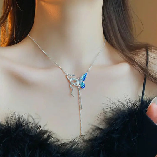Korean Butterfly Necklace