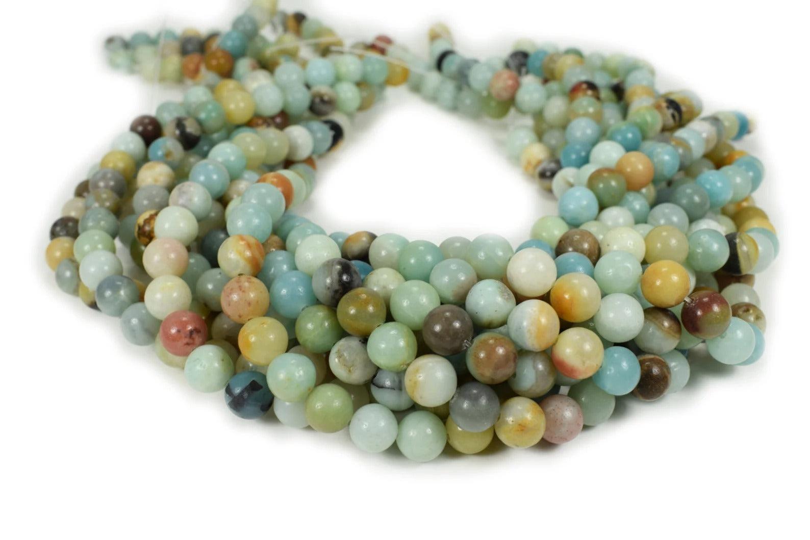 💚 Amazonite Gemstone Beads Strand