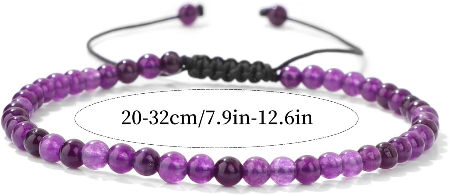 💜 Amethyst Anklet