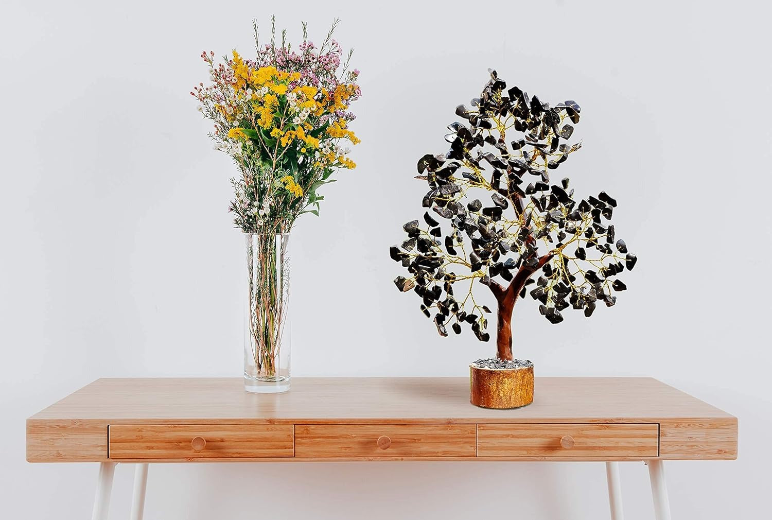 ⚫ Black Tourmaline Crystal Tree