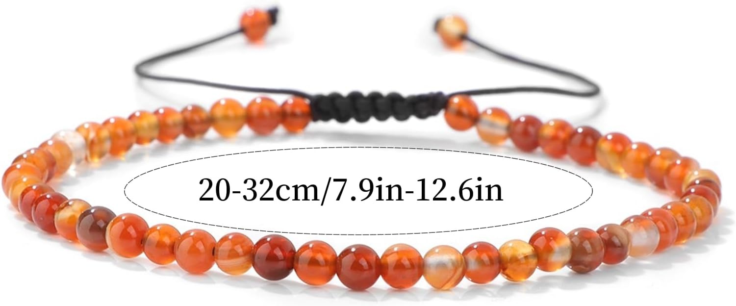 🔥🧡 Carnelian Anklet