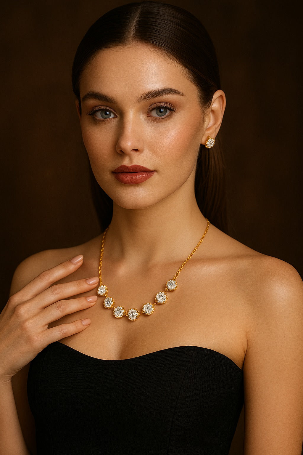 Golden Luminance Necklace