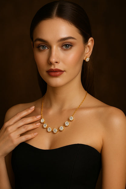 Golden Luminance Necklace