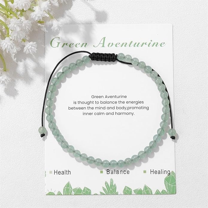 💚 Green Aventurine Anklet