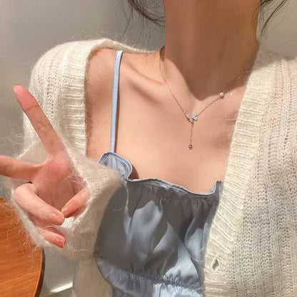 Minimal Butterfly Necklace