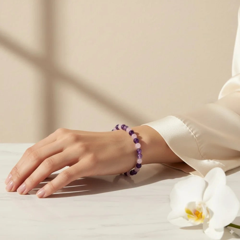 ✨ Pure Love & Positive Energy Gemstone Bracelet