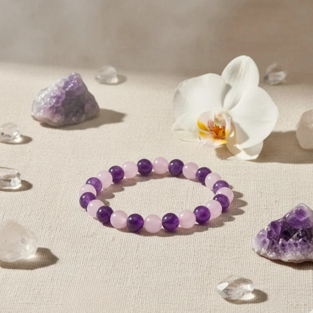 ✨ Pure Love & Positive Energy Gemstone Bracelet