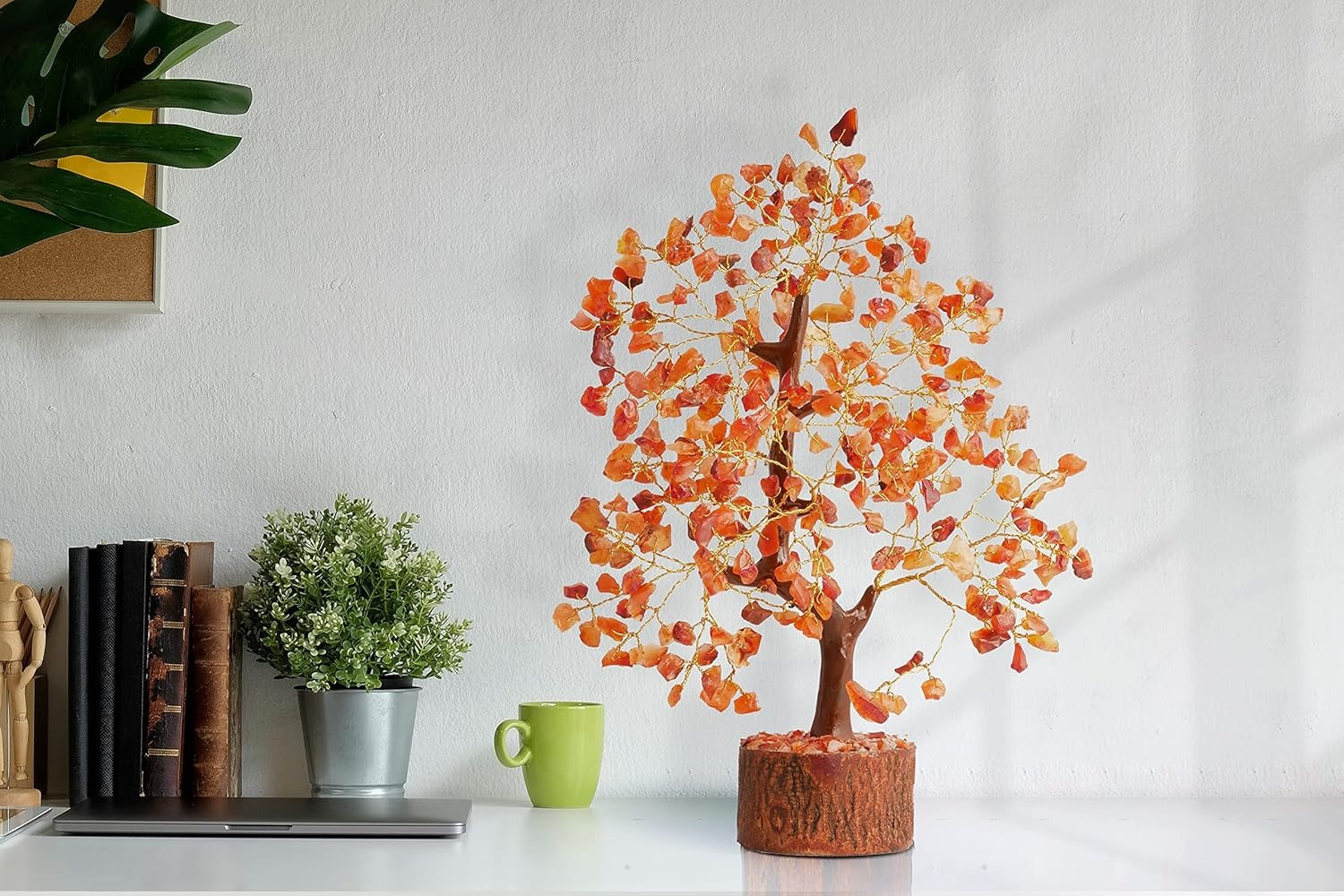 ❤️ Red Carnelian Crystal Tree