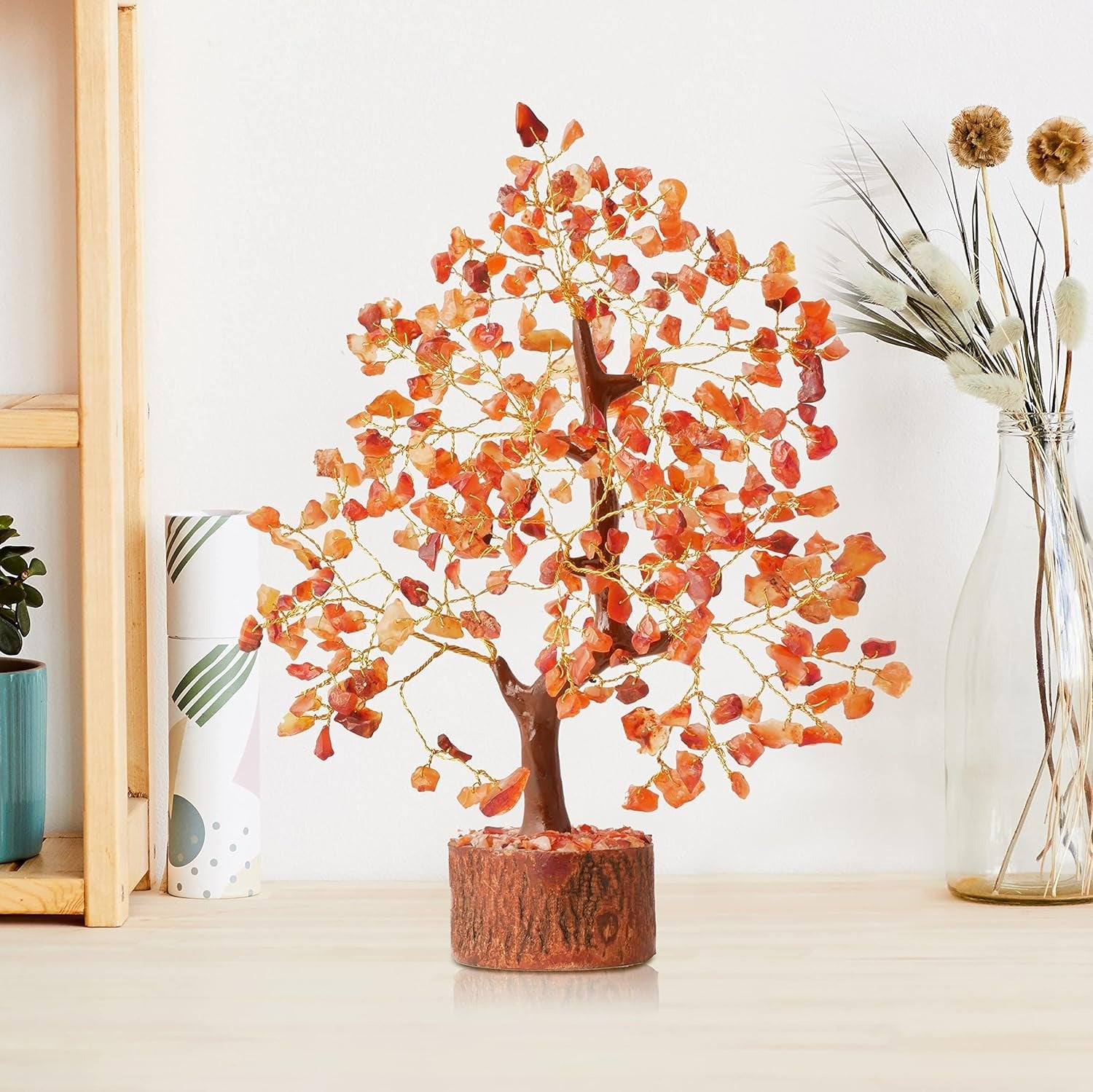 ❤️ Red Carnelian Crystal Tree