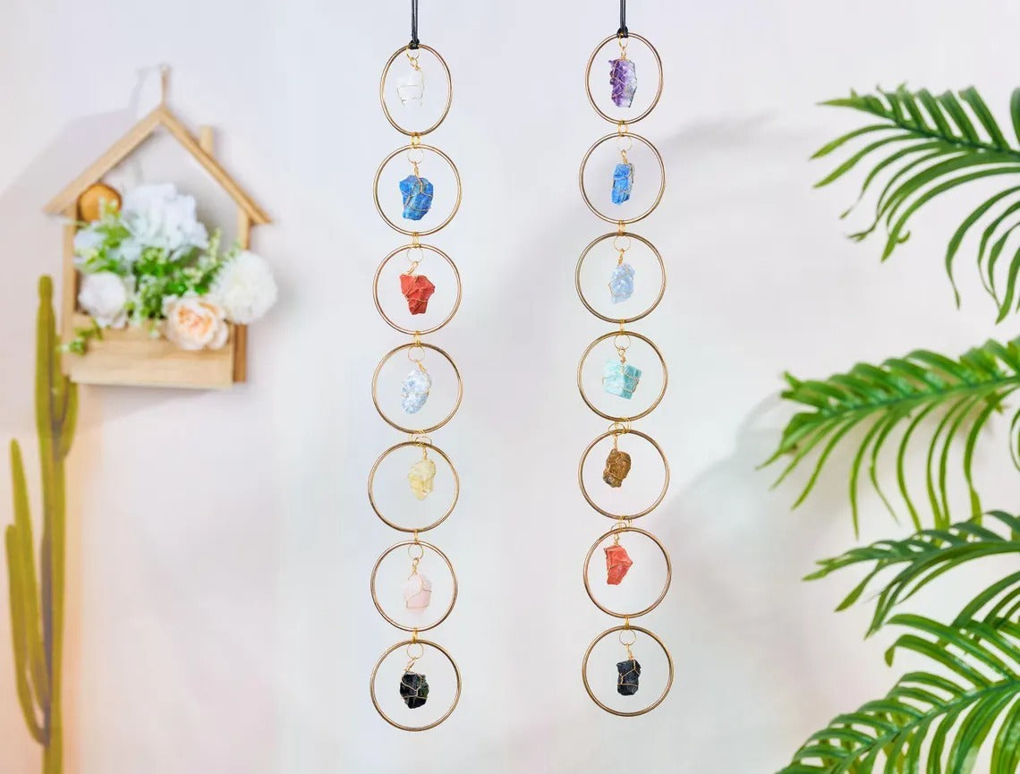 🌈 Seven Chakra Crystal Hanger