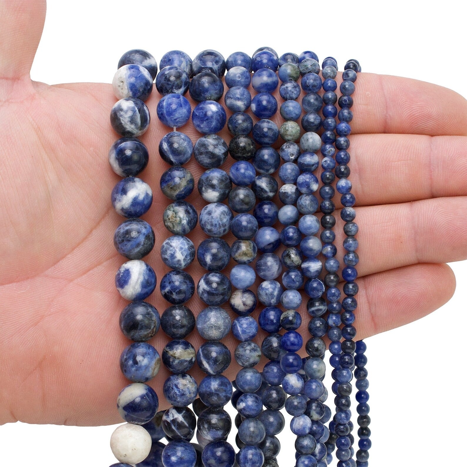💙 Sodalite Beads Strand