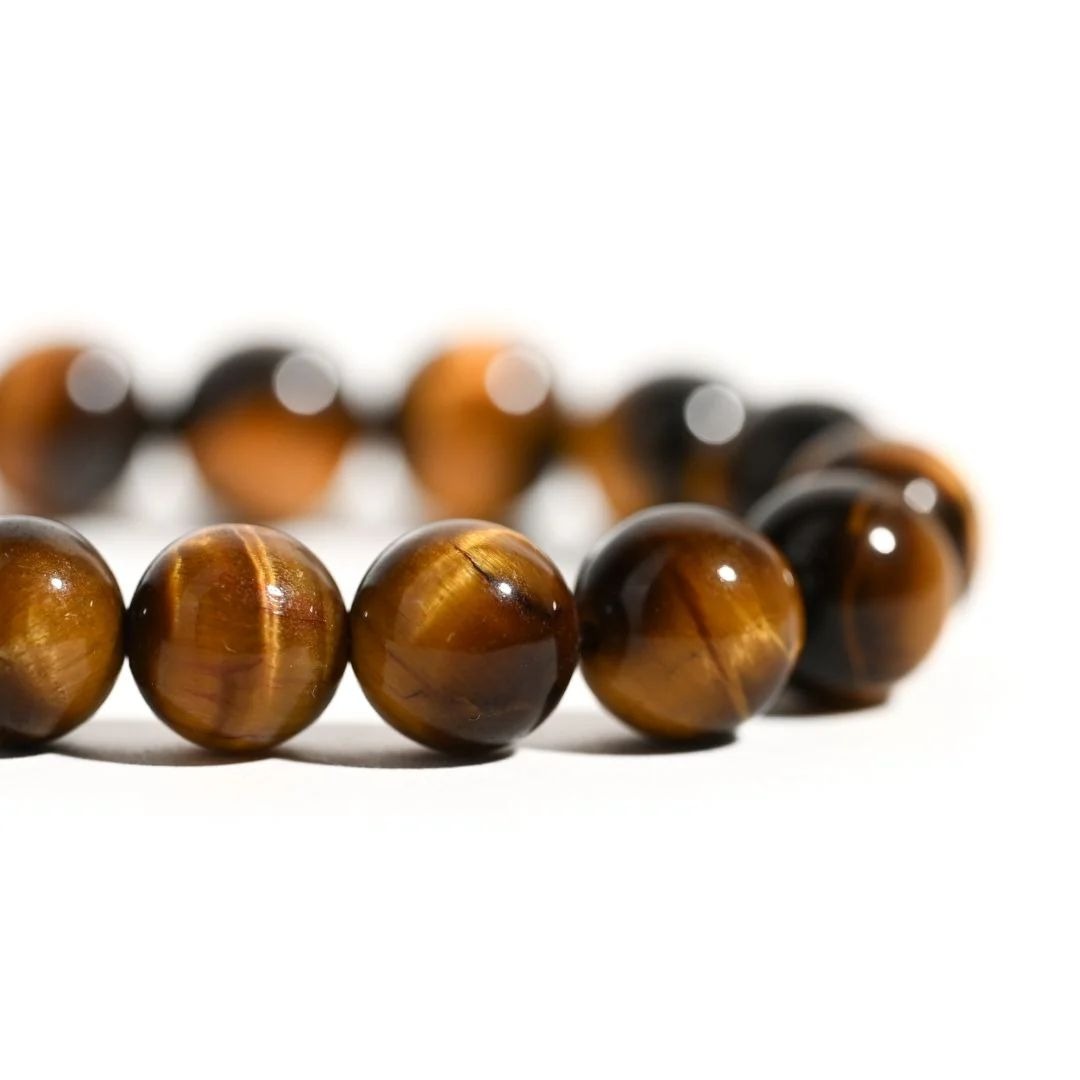🐯 Tiger Eye Bracelet | Stone of Confidence, Strength & Protection