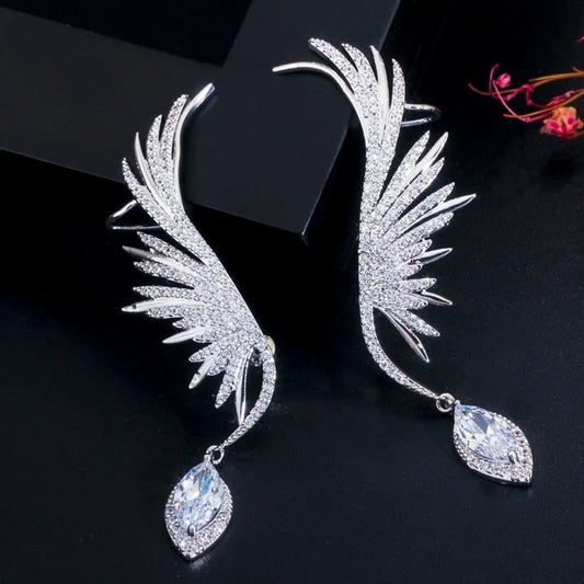 Angel Wings Ear Cuffs