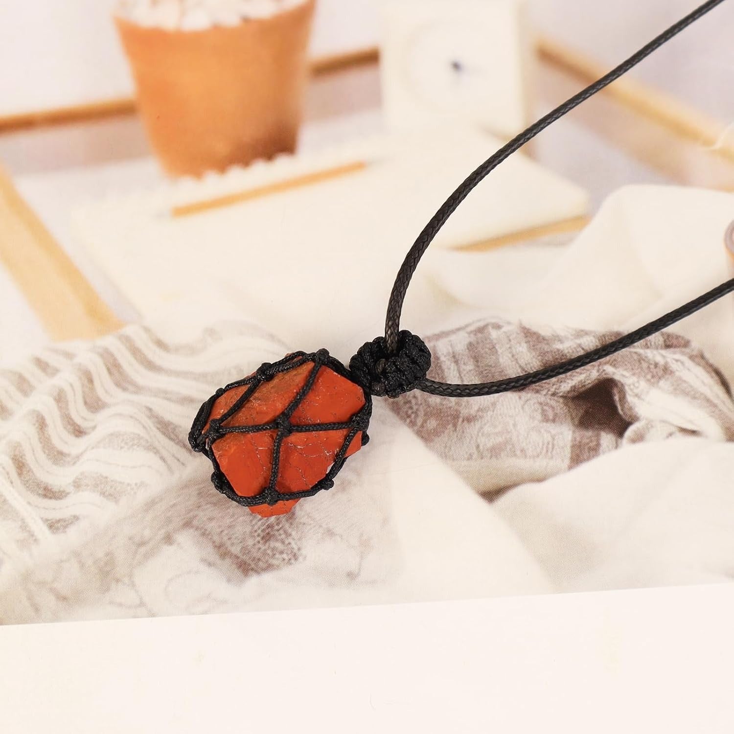 ❤️🔥 Red Jasper Crystal Pendants